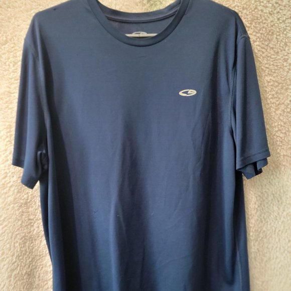 Champion DuoDry XL - Short Sleeved Blue Tee - Picture 1 of 3